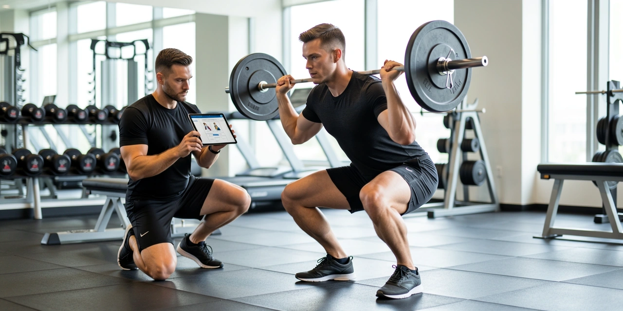 Movement mechanics analysis in a high-end training facility